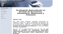 Desktop Screenshot of abelmarin.es